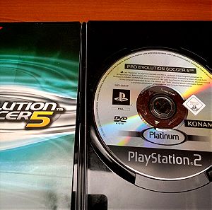 Pro Evolution Soccer 5 ( Disc and manual ) ( ps2 )