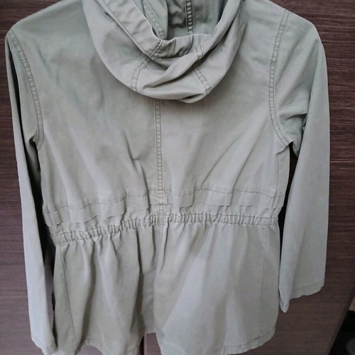 Old Navy khaki jacket used, size XS, green