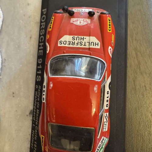 BMW and Porsche 911S Rally de Monte Carlo 1979 miniatures, like new, pack of 15