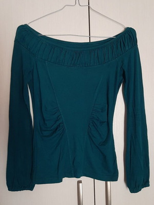 Dark green blouse like new, size S