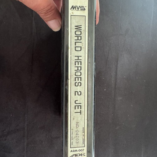 MVS SNK Neo-Geo World Heroes 2 Jet used