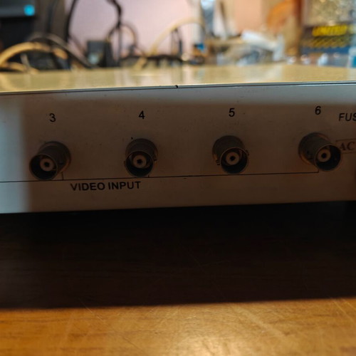 6-Channel Video Switcher used for CCTV