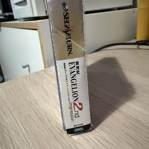 Neon Genesis Evangelion 2nd Impression Sega Saturn game like new