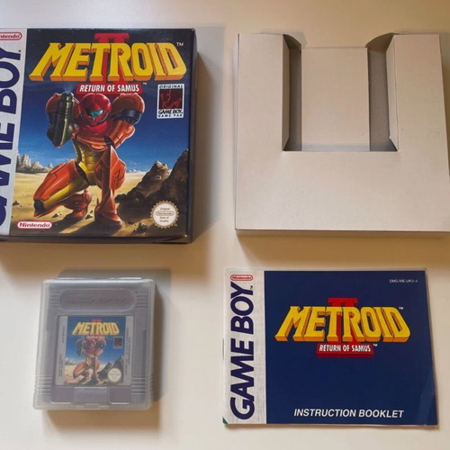 Metroid II Game Boy like new complete set