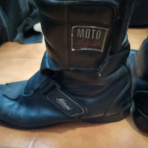 Miami waterproof motorcycle boots used, size 45
