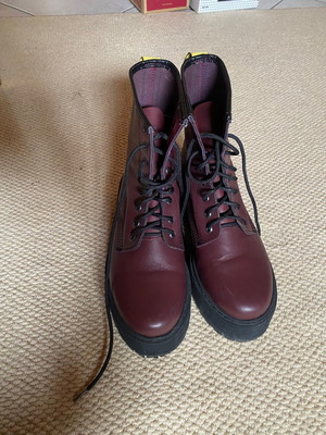 Commanchero boots used, red, size 38