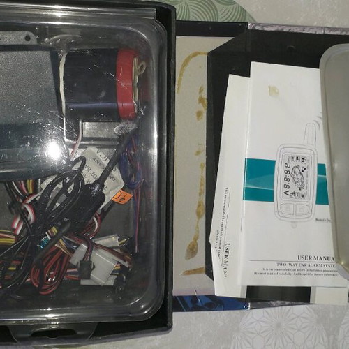 Motorcycle alarm new, 5000m range in box