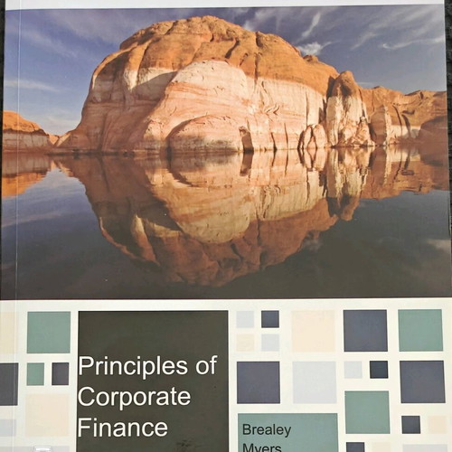 Principles of Corporate Finance book like new, English