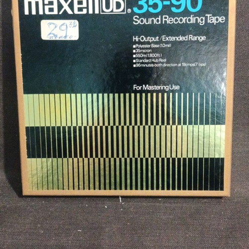 Maxell UD 35-90 reel used in very good condition F1