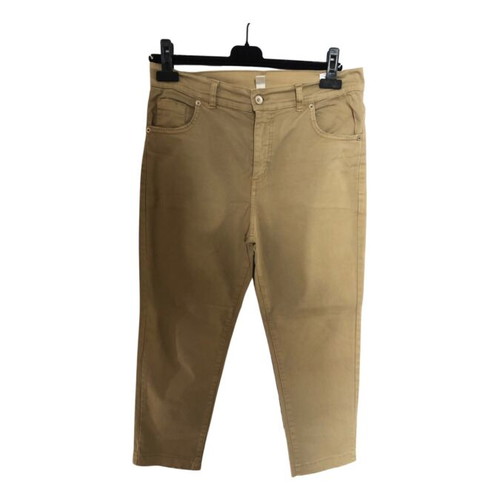 Souvenir cotton khaki crop pants size M used