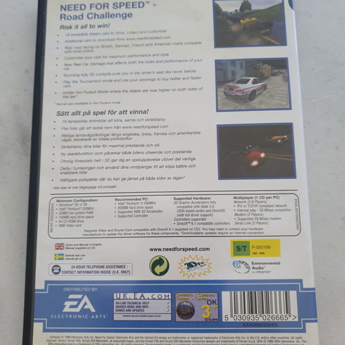 PC CD-ROM Need for Speed Road Challenge like new