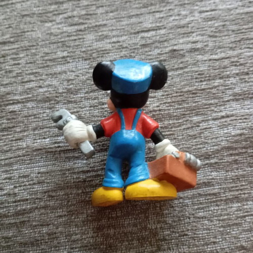 Disney figure set of 5 including Mickey, Minnie & Meeko by Bullyland / Dickie Toys
