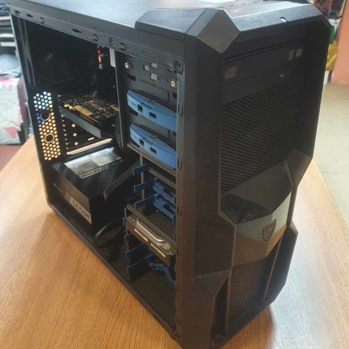 Desktop computer Intel Core i5-4560 16 GB RAM 120 GB SSD 500 GB HDD GTX1050 Ti like new