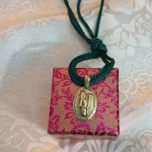 Lalaunis A21 silver gold 925 18K used with 18K solid gold clasp