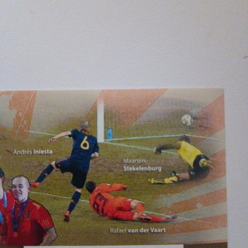 Collectible Feuillet World Cup 2010 new from Togo