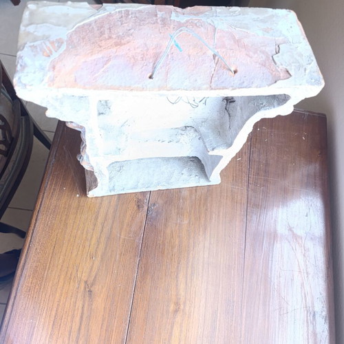 Antique Wall Console (Furousi) Terracotta, Neoclassical Style