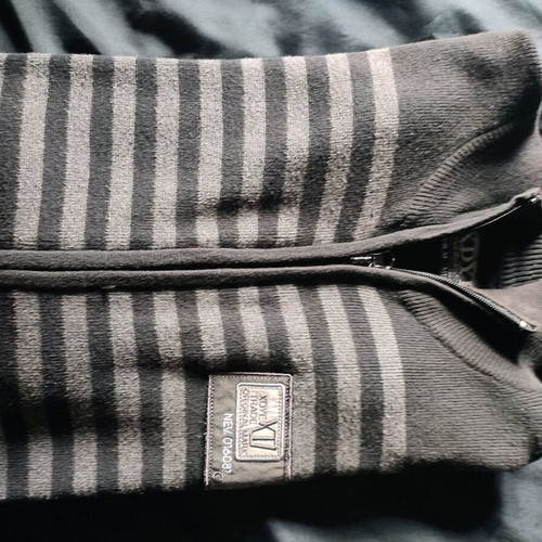 XDYE knitted striped cardigan, size Medium, like new