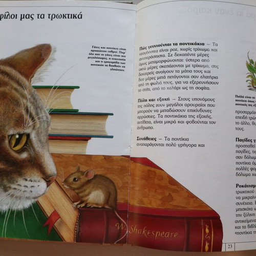 Children's Encyclopedia Animals of the Village and the City used
