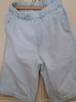 Zara denim bermuda shorts light color for boy 11-12 years like new