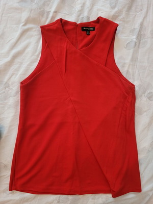 Massimo Dutti red blouse XS