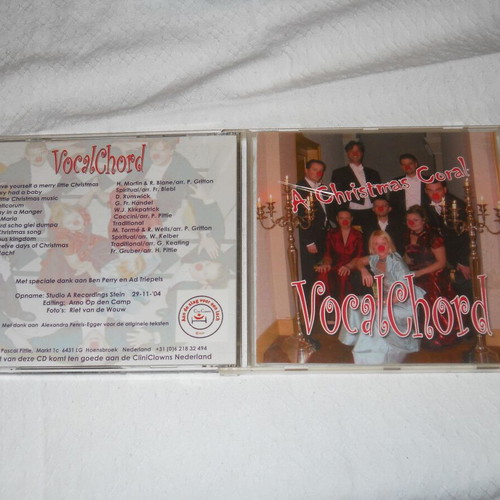 Vocal Chord A Christmas Carol CD album used, classical