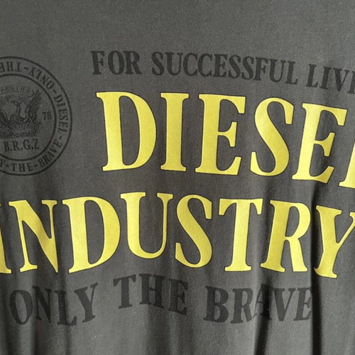 T-shirt Diesel like new, size L, green