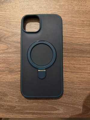 Apple iPhone 15 Plus case with wear marks