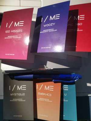 I/ME Discovery Box perfume tester like new, 6 x 1.4 ml
