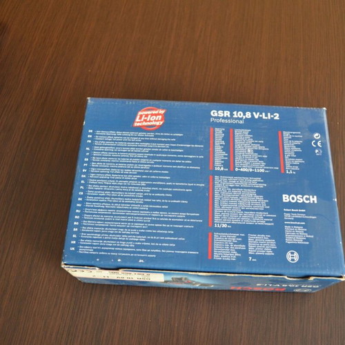 Bosch Pro GSR 10.8V-2-Li Ion Solo cordless screwdriver drill