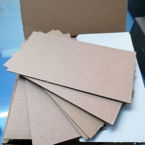 Kraft cardboard pieces new, pack of 100 pcs 11.5x23