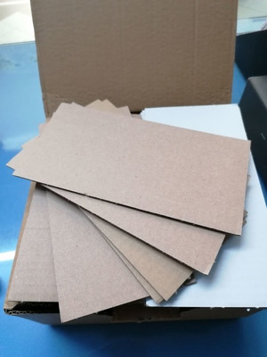 Kraft cardboard pieces new, pack of 100 pcs 11.5x23