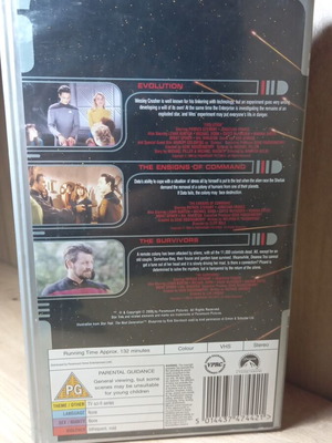 Star Trek The Next Generation 3.1 VHS videotape, no subtitles