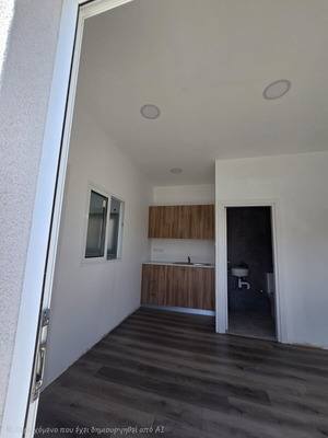 Prefabricated house 40m2 with 2 rooms and kitchen