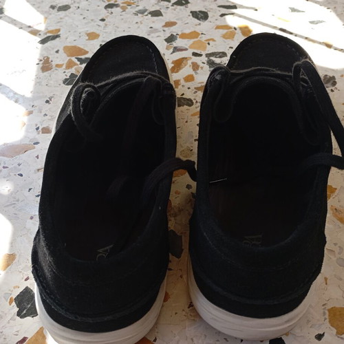 Zara men's casual shoes, navy blue, suede, size 44