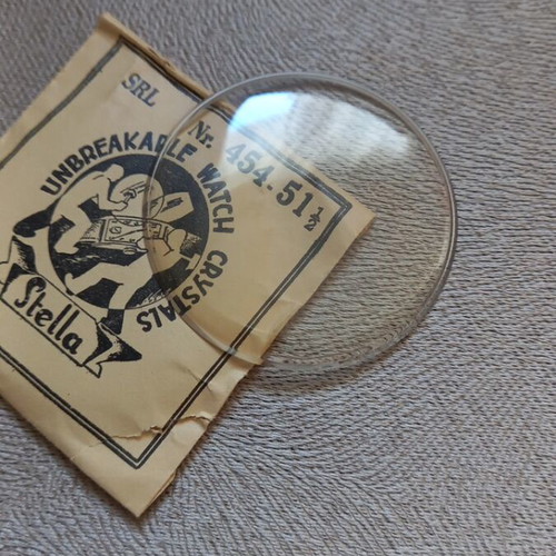 Watch glass new, number 454