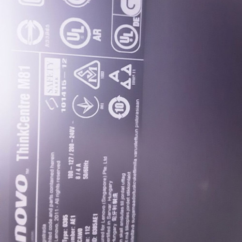 Lenovo Thinkcenter M81 used for spare parts