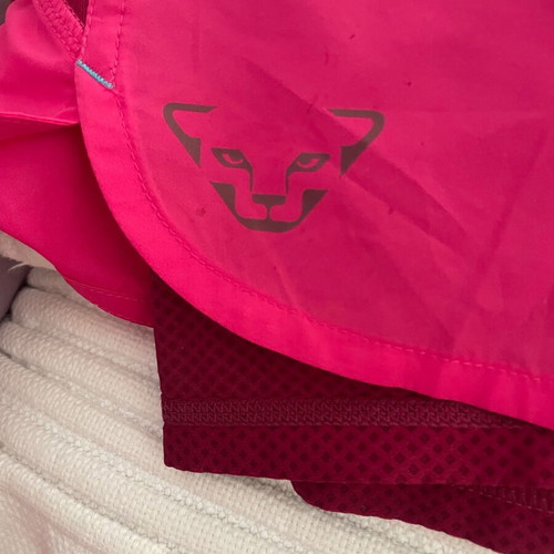 Dynafit running shorts 2in1 pink size M like new