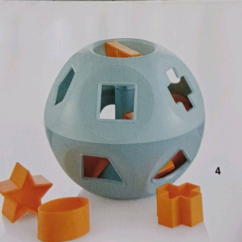 Tupperware shape sorter used