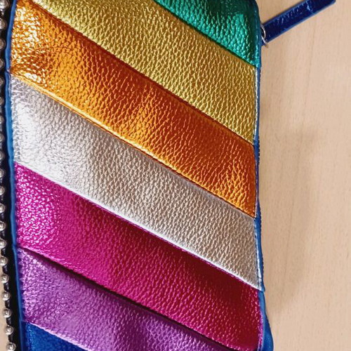 Colorful Metallic Handbag new