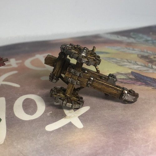 Warhammer Fantasy Battles Dwarf Bolt Thrower with Crew metal