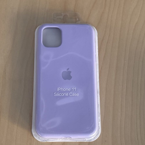 Apple iPhone 11 silicone case, purple