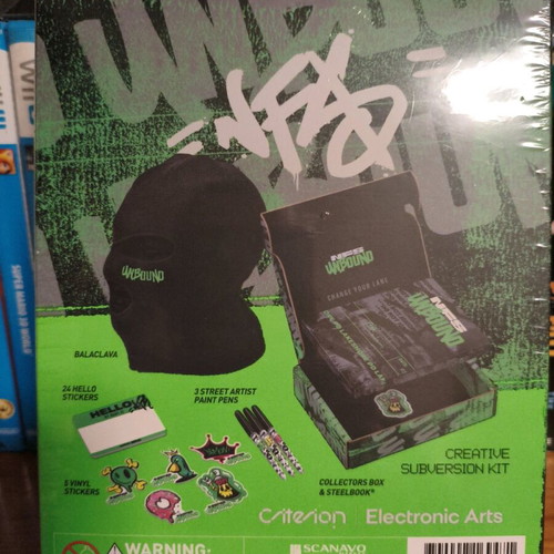 NFS UNBOUND Creative Subversion Kit new, without the game