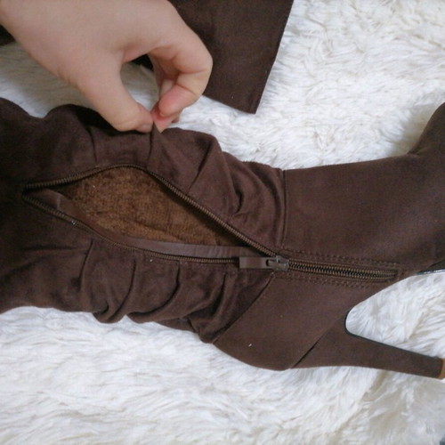 Kastoria boots knee-high like new, brown
