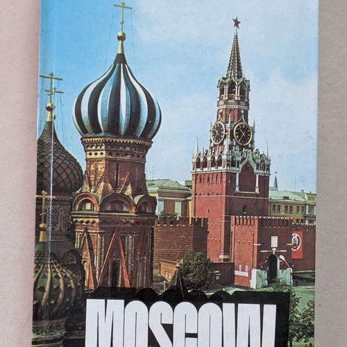 Moscow hardcover edition in English, used book