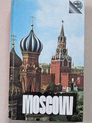 Moscow hardcover edition in English, used book