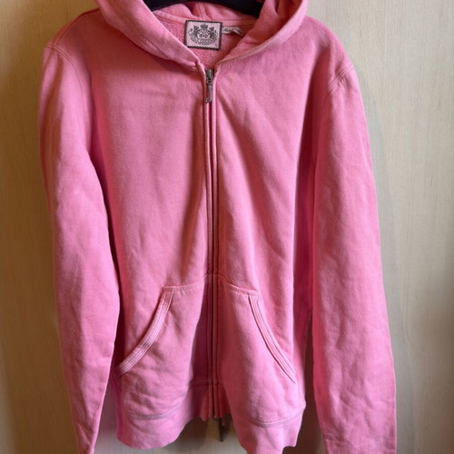 Juicy Couture sweatshirt used, size Large, soft pink