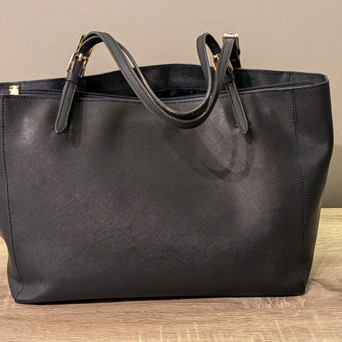 Tory Burch Tote bag used, large, blue
