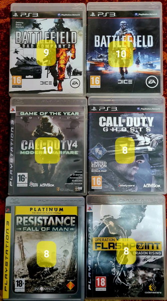 32 Παιχνίδια ps3