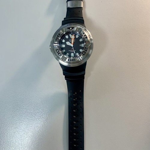 Citizen Eco Drive Promaster BJ8050-08E watch like new, scuba diving 30Atm