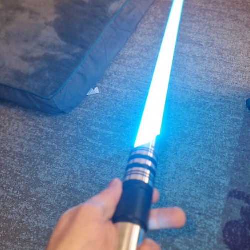 Lightsaber RGB new with aluminum casing and color control